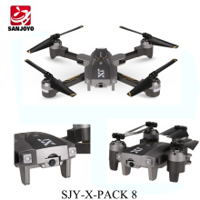 Newest Optical flow position folldable drone with1080P wifi wide angle camera 3D flip VR game mode SJY-X-Pack 8